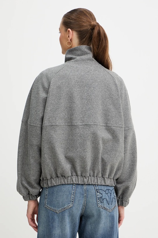 Ρούχα Μπουφάν με προσθήκη μάλλινου υφάσματος Pinko 106046.A2ZU γκρί