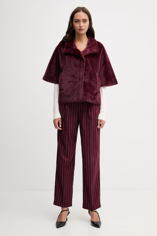 Joseph Ribkoff płaszcz 253924 bordowy AW25