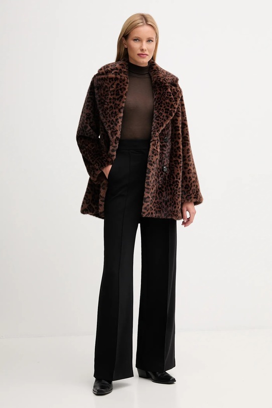Παλτό Joseph Ribkoff 253937 καφέ AW25
