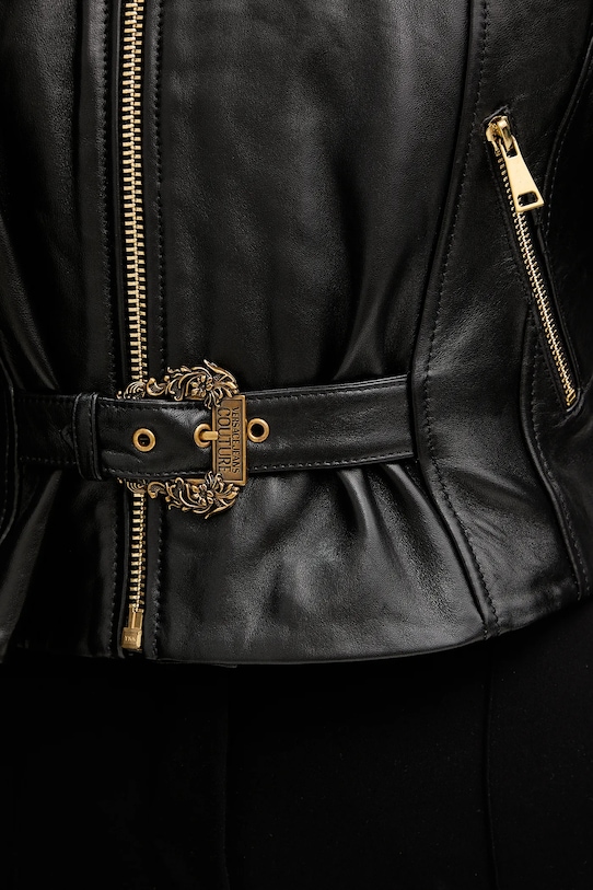 Versace Jeans Couture ramoneska skórzana 79HAVP03.CP021