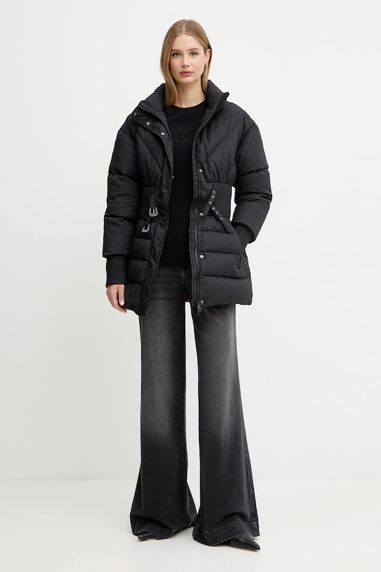 Versace Jeans Couture kurtka puchowa 79HAUD15.CQ15D czarny AW25