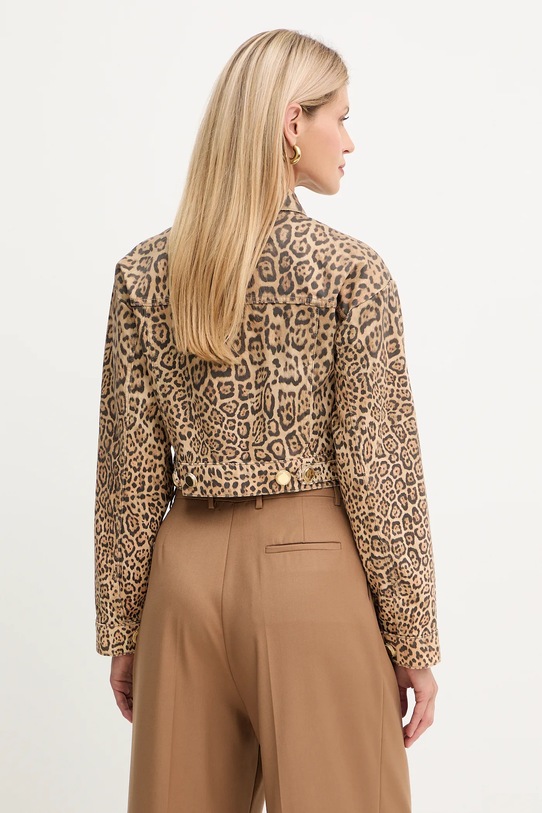 Odzież Marciano Guess kurtka jeansowa EDDA 5YGN14.7362A brązowy
