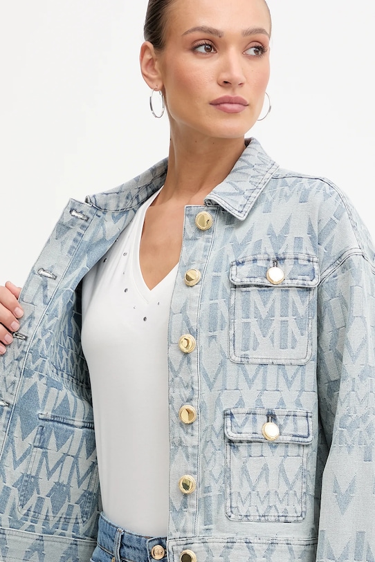 Marciano Guess geacă jeans SARAH albastru 5YGN11.7354A