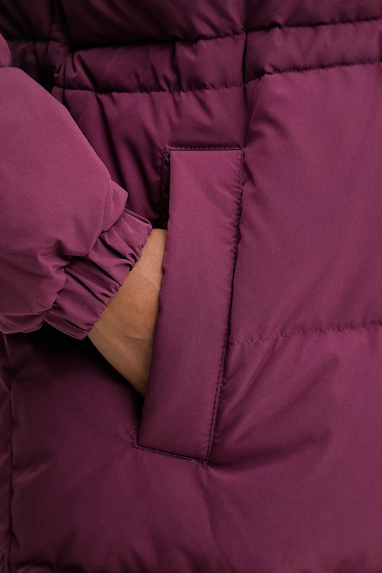United Colors of Benetton kurtka puchowa 22T6DN087 fioletowy
