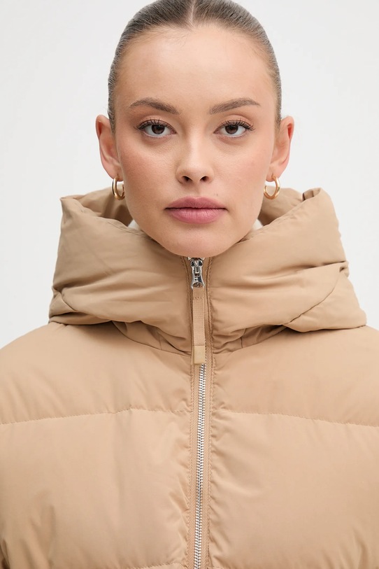 Пухова куртка United Colors of Benetton коричневий 22T6DN087