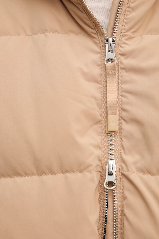 Pernata jakna United Colors of Benetton 22T6DN087 smeđa