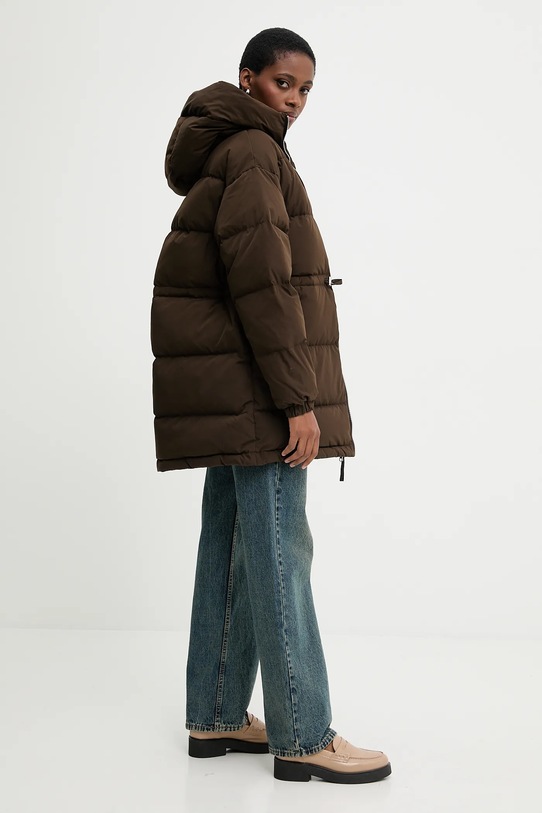 United Colors of Benetton kurtka puchowa 22T6DN087 brązowy AW25