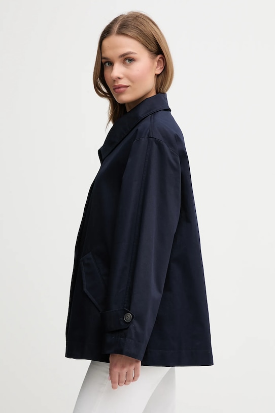 United Colors of Benetton kurtka bawełniana granatowy 2QJYDN07Y