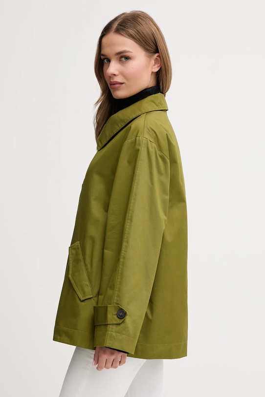 United Colors of Benetton kurtka bawełniana zielony 2QJYDN07Y