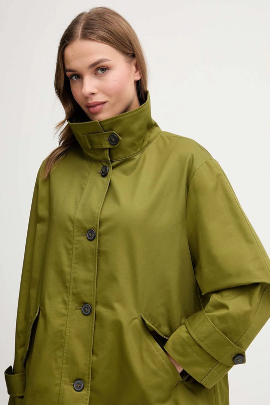United Colors of Benetton kurtka bawełniana 2QJYDN07Y zielony
