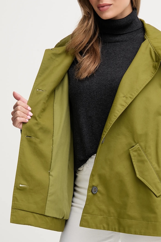 United Colors of Benetton jachetă de bumbac 2QJYDN07Y