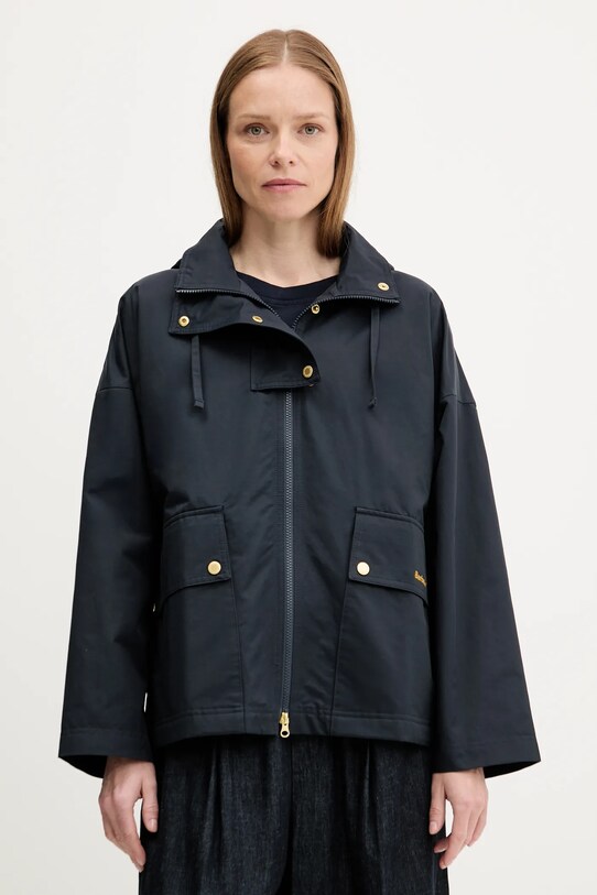 Barbour rövid kabát CECILE nem szigetelt sötétkék LSP0240