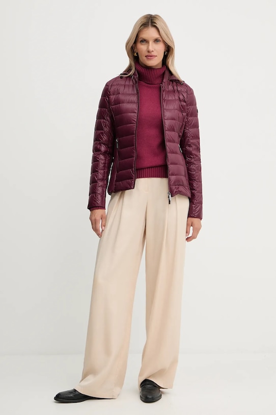 Armani Exchange geacă de puf XW001920.AF18757 burgundia AW25