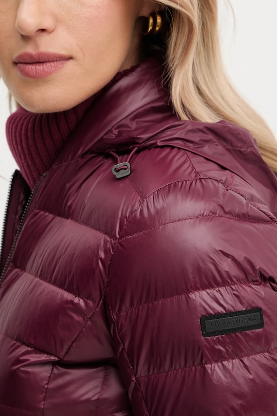 Armani Exchange geacă de puf burgundia XW001920.AF18757