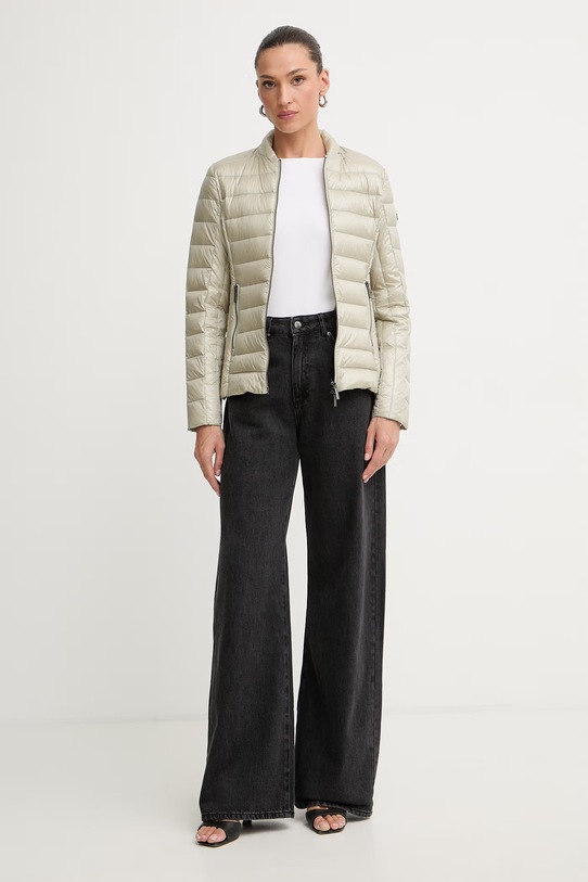 Armani Exchange kurtka puchowa damska XW001920.AF18757 zielony SS26