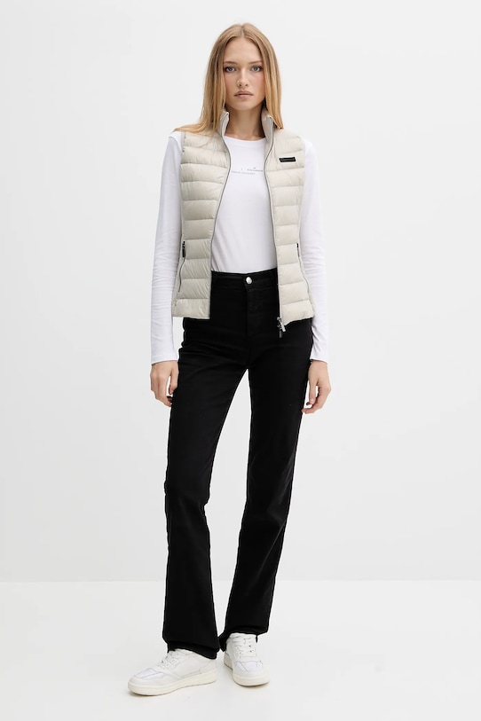 Péřová vesta Armani Exchange XW001921.AF18757 béžová AW25