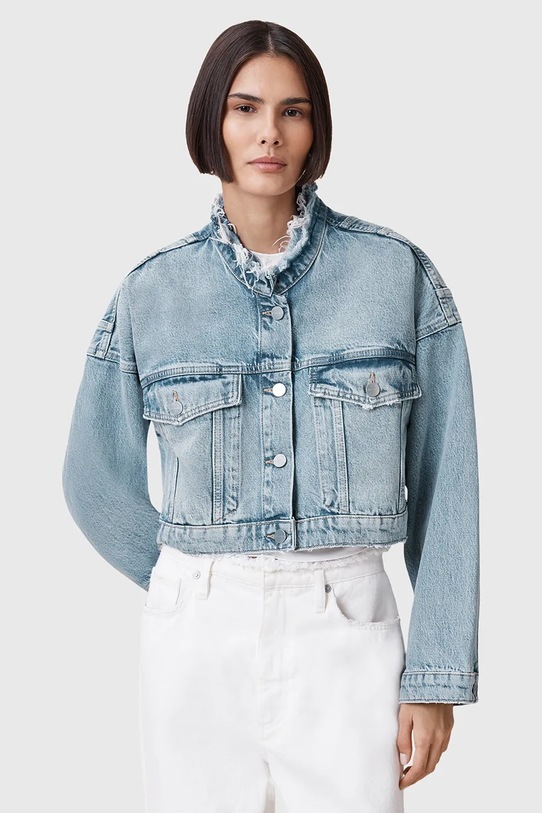 AllSaints kurtka jeansowa bawełniana SONNY W062OC