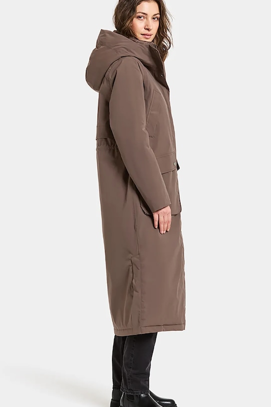 Didriksons kurtka przeciwdeszczowa MELODY brązowy 505851