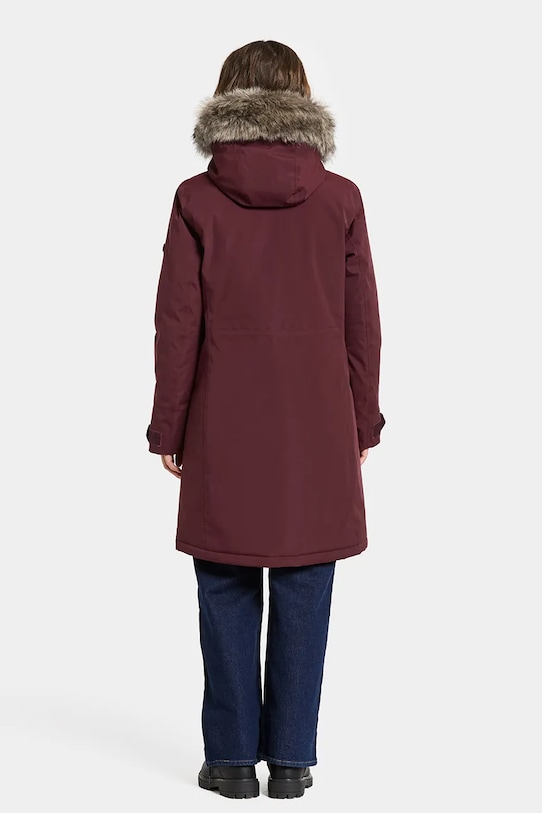 Odzież Didriksons kurtka ERNA 505853 bordowy