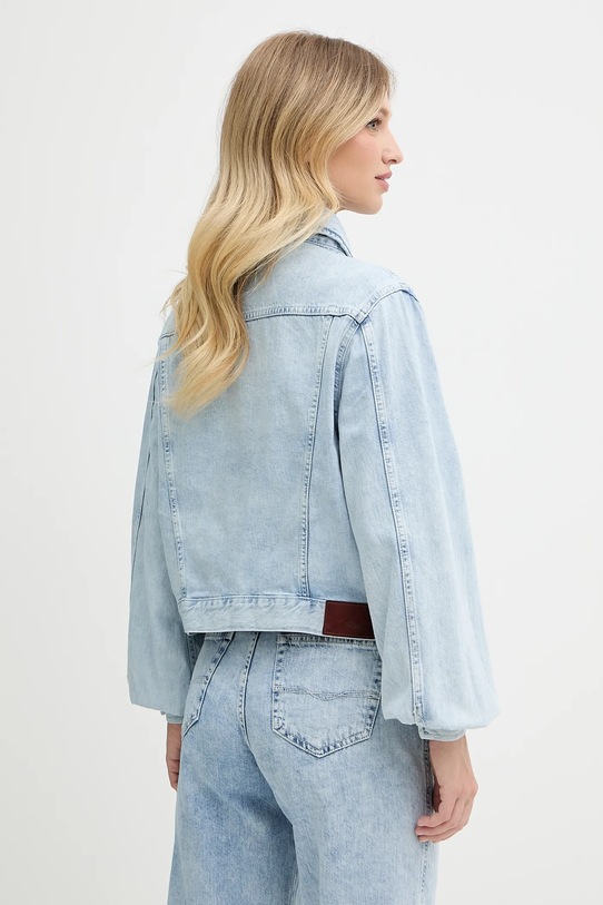 Îmbrăcăminte Pepe Jeans geacă jeans PL402607 albastru