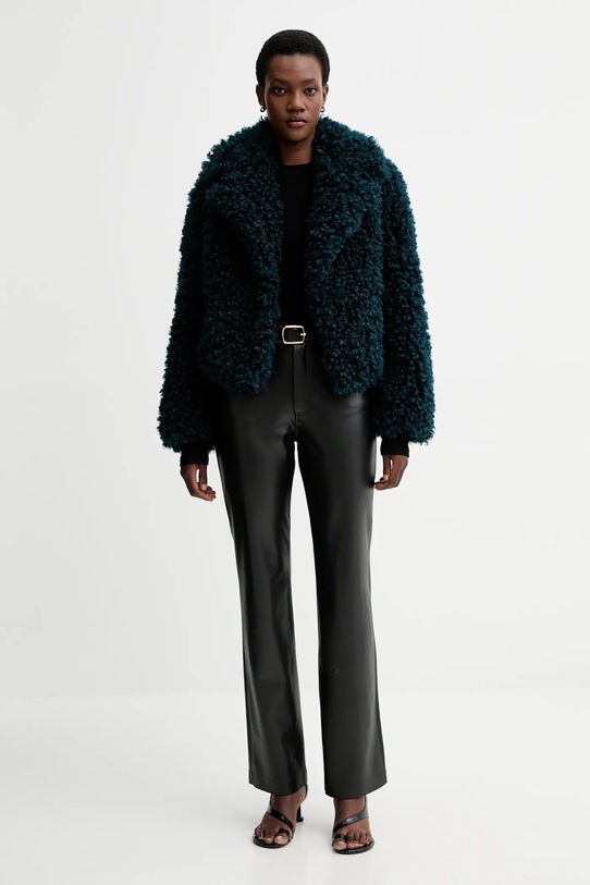 Stand Studio płaszcz Samara 61701.9406 turkusowy AW25