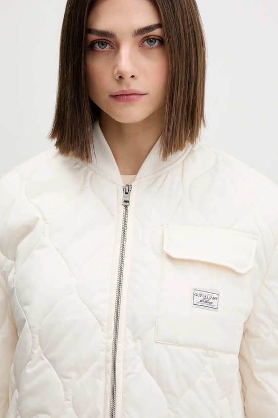 Guess Jeans kurtka beżowy W5YL26.WHG02