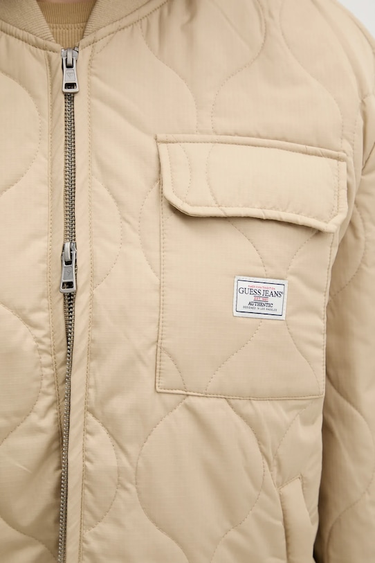 Guess Jeans kurtka W5YL26.WHG02 beżowy