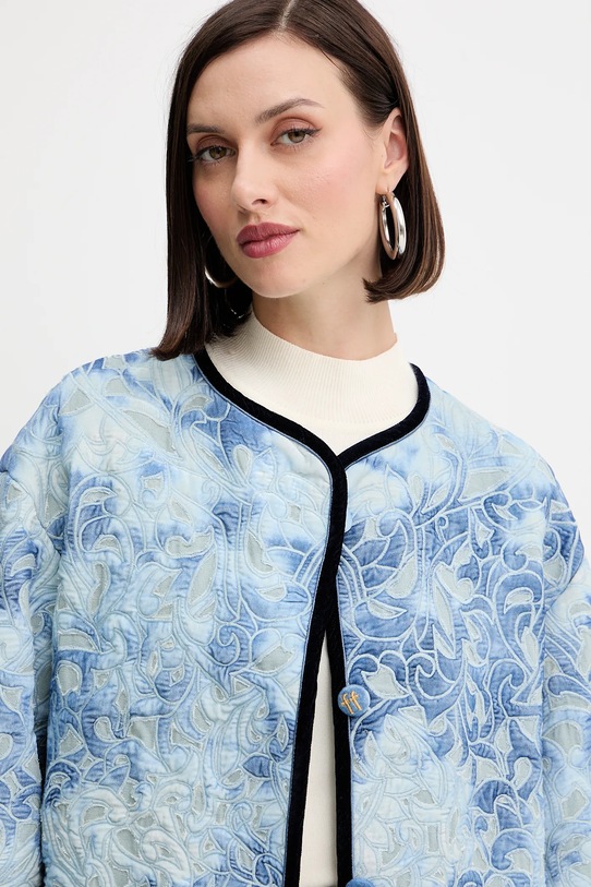 Forte Forte kurtka 14022.my.coat niebieski
