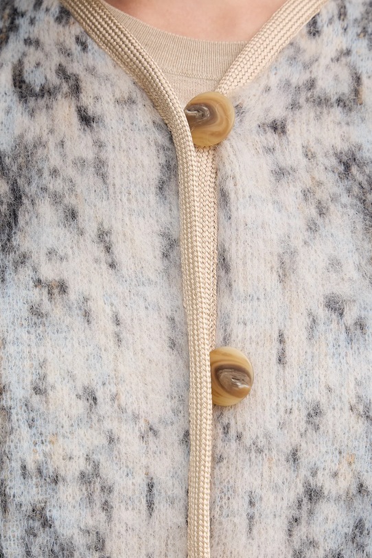 Μάλλινο παλτό Forte Forte 14164.my.coat γκρί