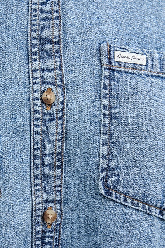 Джинсовая рубашка Guess Jeans W5YH0D.D5M86 голубой