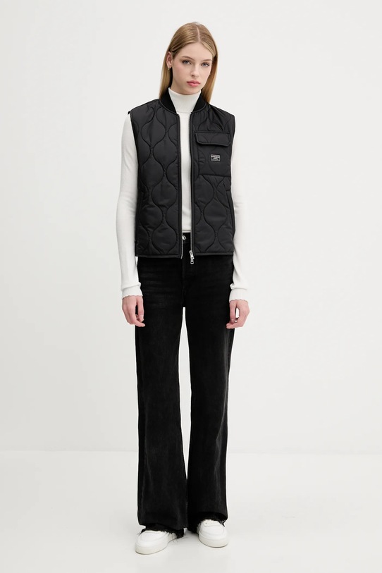 Brezrokavnik Guess Jeans W5YN76.WHG02 črna AW25