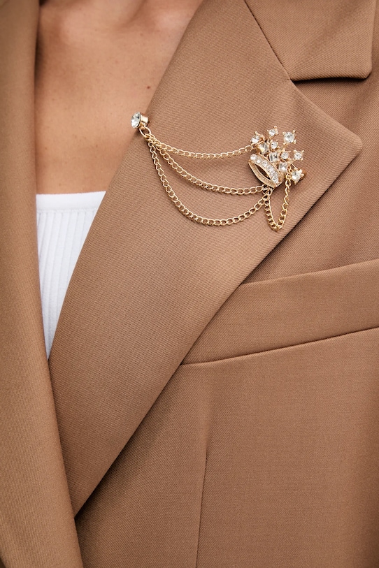 Fracomina zakó FS25WJ3005W66101 barna