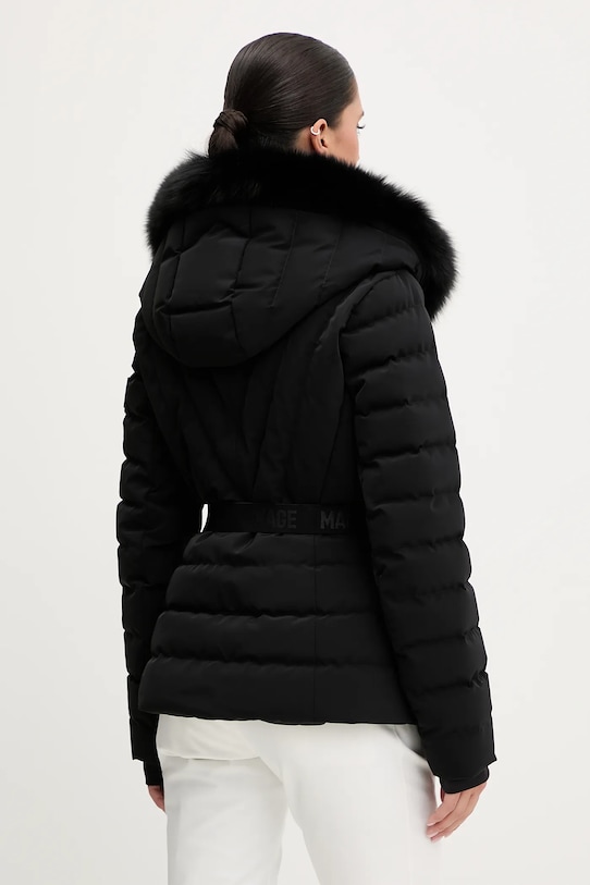 Odzież MACKAGE kurtka narciarska puchowa ELITA.ZR czarny