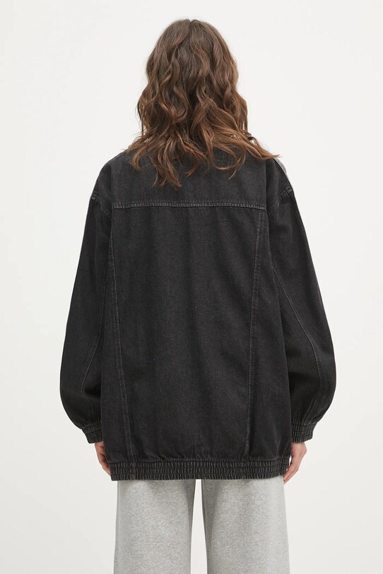 Ρούχα Τζιν μπουφάν adidas Originals Denim Os TT JY2897 μαύρο