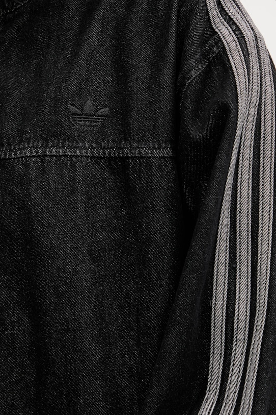 Джинсовая куртка adidas Originals Denim Os TT чёрный JY2897