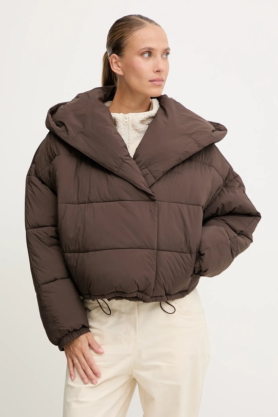 Calvin Klein Performance kurtka pozostałe brązowy LVGWF5O514