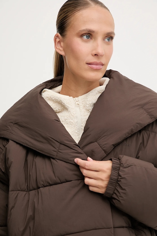 Calvin Klein Performance kurtka brązowy LVGWF5O514