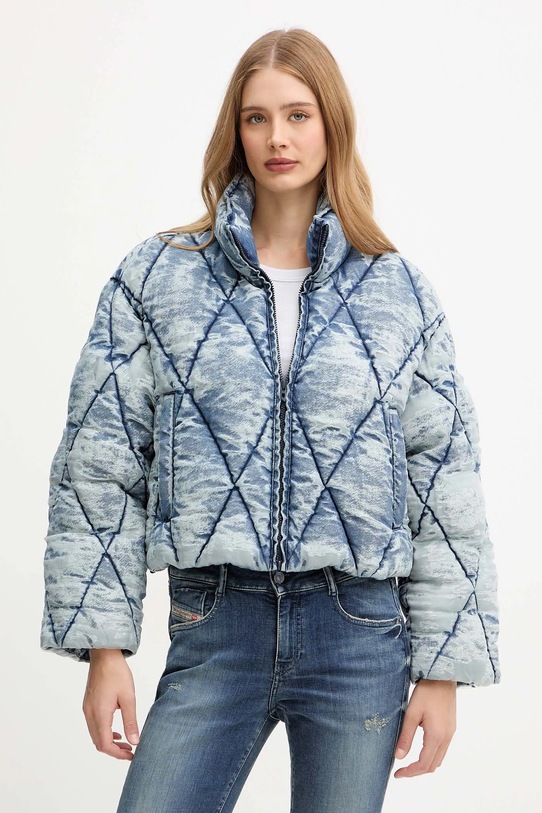 Куртка Diesel W-HISTEL с подкладкой голубой A19389.0LKCP