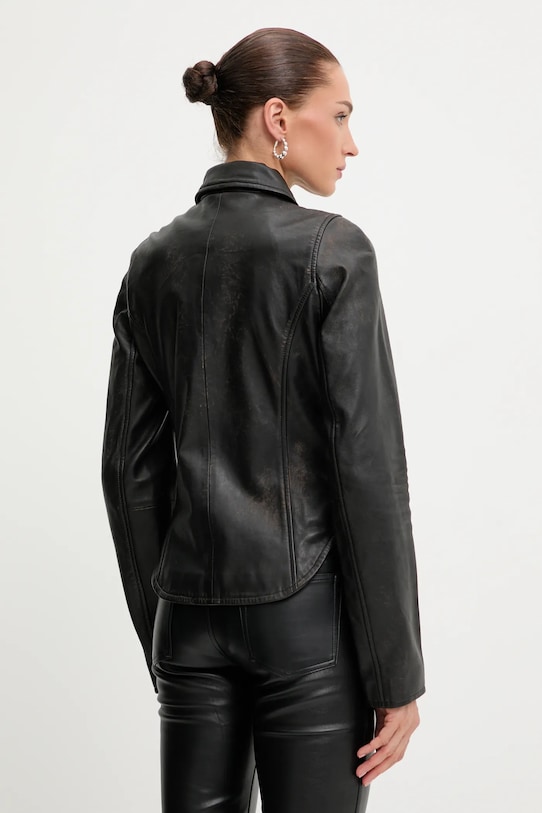 Odzież Diesel kurtka skórzana L-EGRAD A19596.0ILBS brązowy