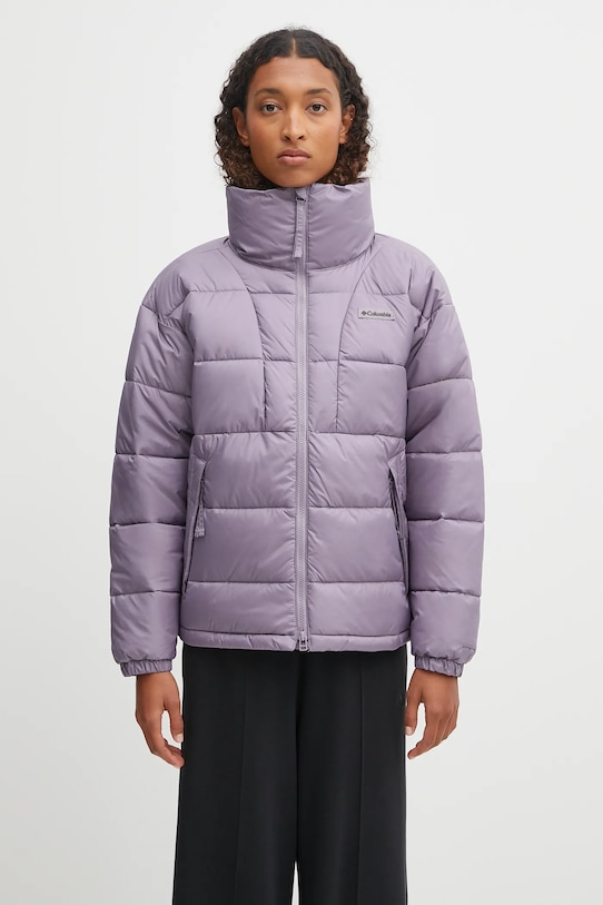Jakna Columbia Pike Lake s toplom postavom ljubičasta 2133594