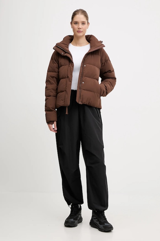 Μπουφάν με επένδυση από πούπουλα Columbia Amaze Puff 2133714 καφέ AW25