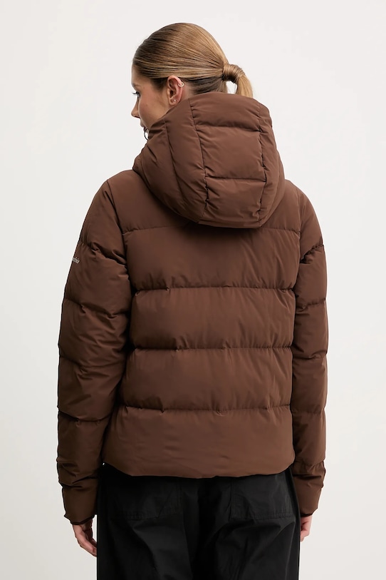 Odzież Columbia kurtka puchowa Amaze Puff 2133714 brązowy