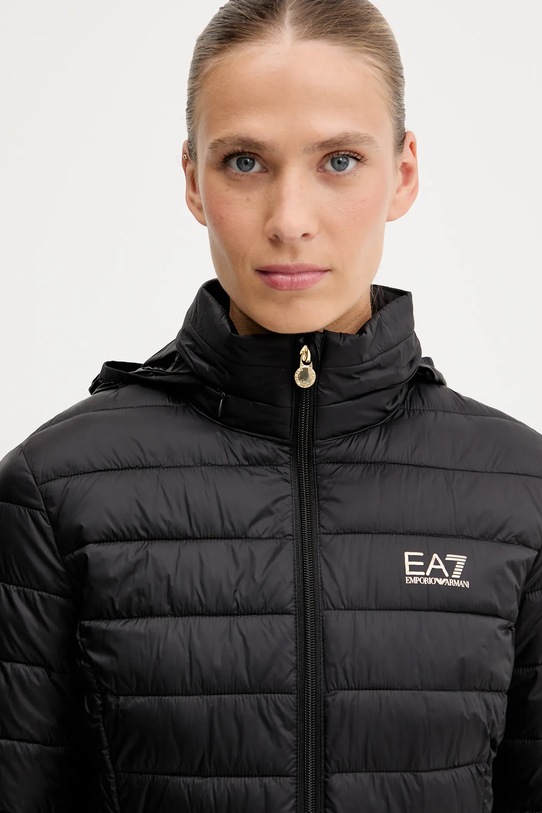 EA7 Emporio Armani rövid kabát fekete AF12477.7W000473