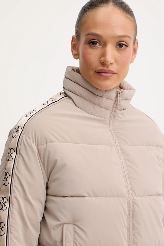 Ρούχα Μπουφάν Guess V5BL11.WGYC2 μπεζ