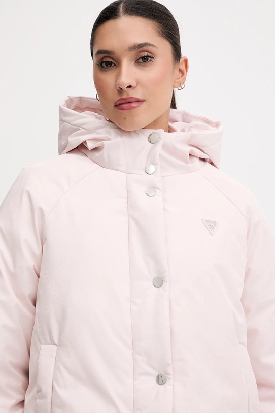Guess kurtka 4G V5BL07.WGLW2 różowy NC25