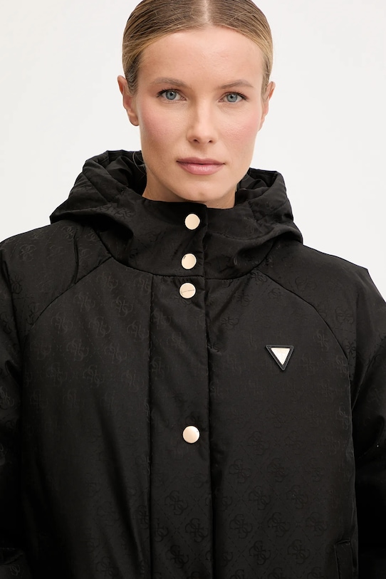 Μπουφάν Guess 4G μαύρο V5BL07.WGLW2