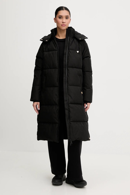 Μπουφάν Guess 4G V5BL08.WGLW2 μαύρο AW25