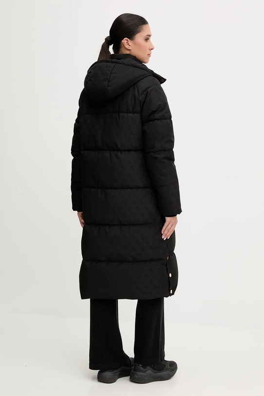 Ρούχα Μπουφάν Guess 4G V5BL08.WGLW2 μαύρο