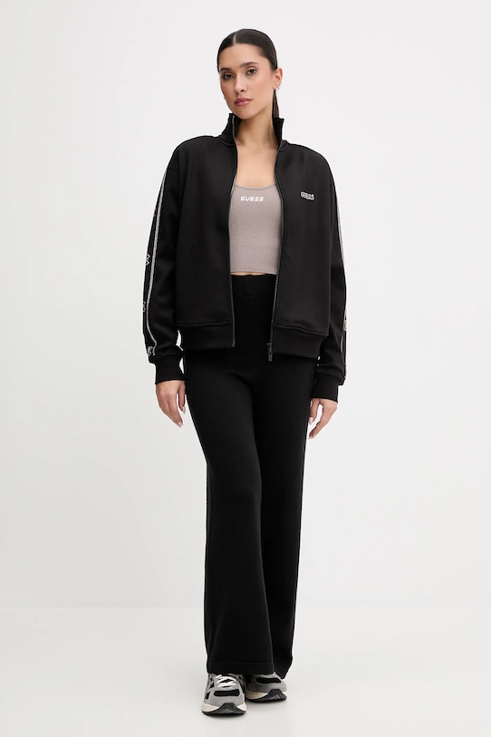 Guess top z domieszką wełny FLAMINIA V5BP05.Z3JD2 beżowy AW25