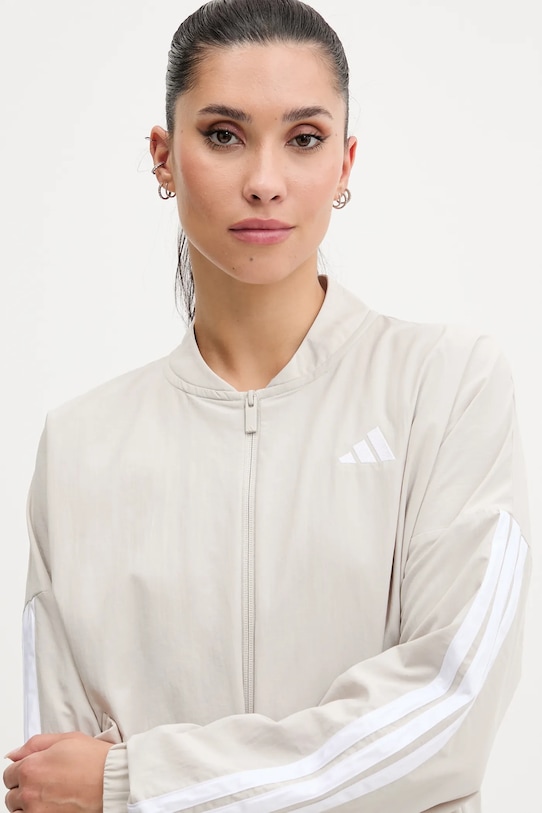 Μπουφάν adidas Essentials JE1317 μπεζ